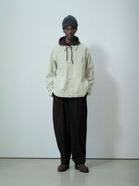 YOKO SAKAMOTO WORK BLOUSE CORDUROY Black YS-26AW-24