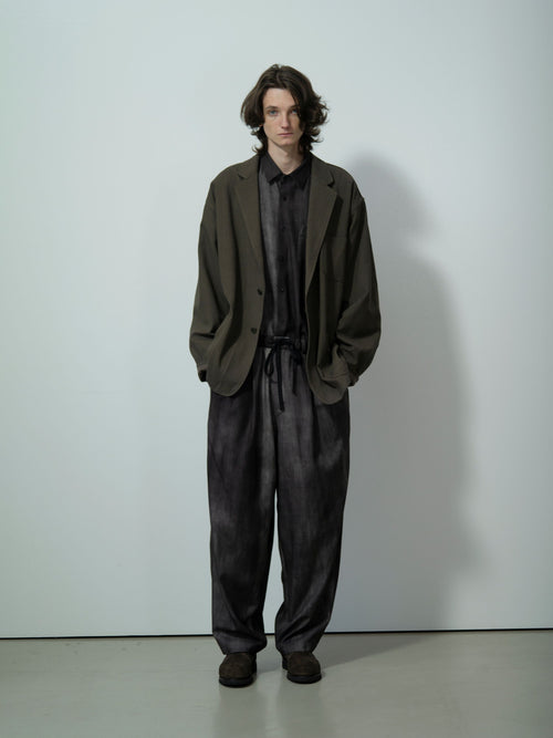 YOKO SAKAMOTO WORK SUIT JACKET BLACK YS-26AW-45