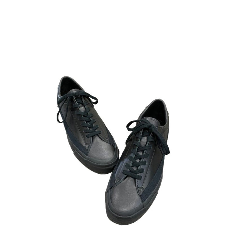 ASAHI/ BELTED LOW LEATHER ASAHI 036 BLACK