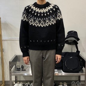 COOHEM  / KOHEN NORDICKNIT PULLOVER