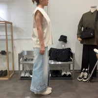 MEYAME / SLIT SLEEVELESS