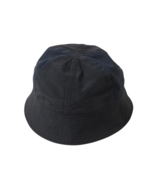 BURLAP OUTFITTER  MESHED SAILOR HAT BLACK