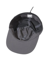 BURLAP OUTFITTER  MESHED 3-PANEL CAP RAVEN