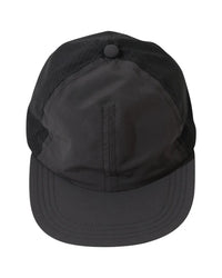 BURLAP OUTFITTER  MESHED 3-PANEL CAP RAVEN