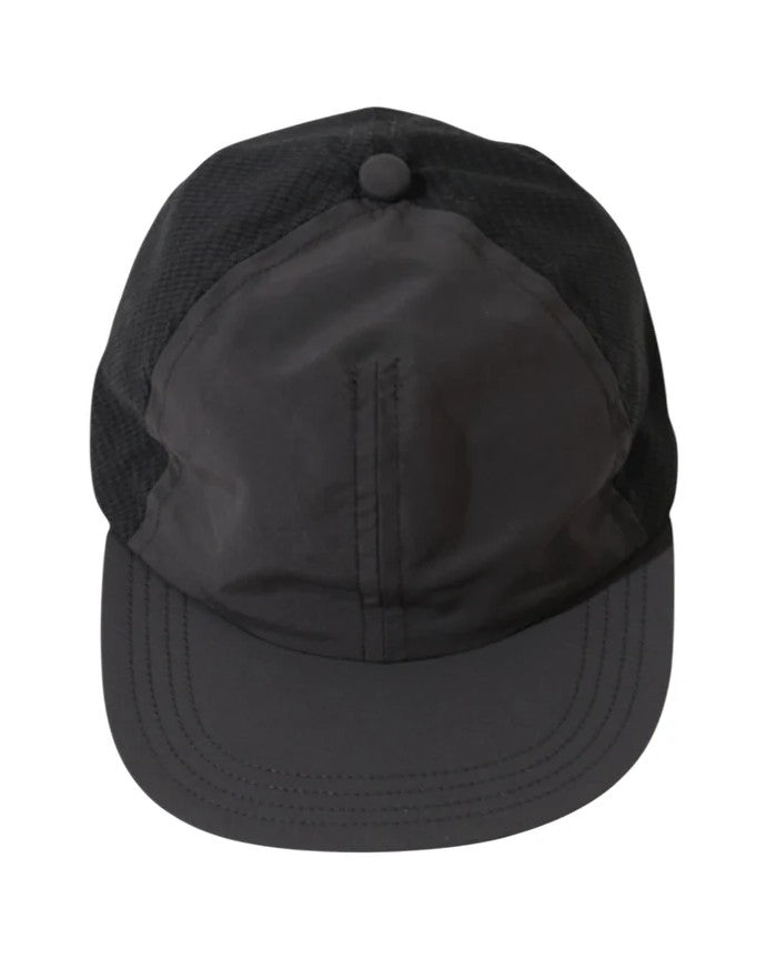 BURLAP OUTFITTER  MESHED 3-PANEL CAP RAVEN