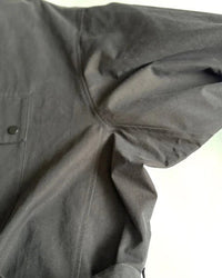 HAVERSACK / 472532 80/2 Chambray Stand Collar Long Coat