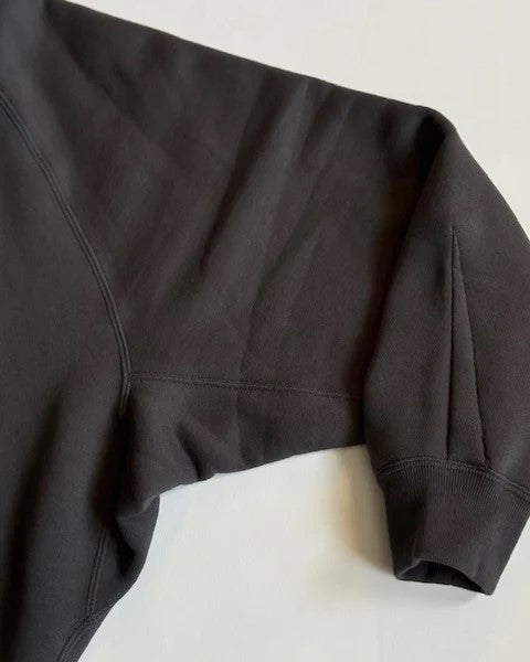 HAVERSACK / 412522 アズマ裏毛クルーネックシャツ CHARCOAL