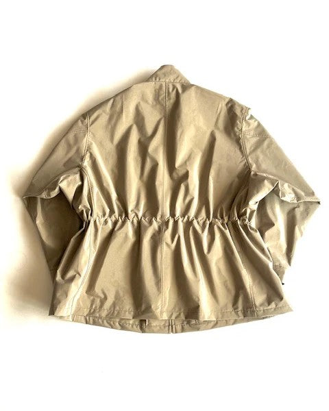 HAVERSACK / 472504 シルクコーティングフィールドジャケット BLACK