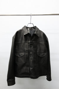 OLD JOE BRAND   PATINA HORSE-HIDE JEAN JACKET