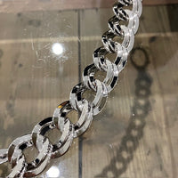 HIDAKA/ DOUBLE CURB PANTS CHAIN