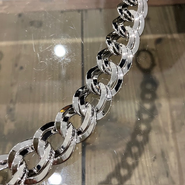 HIDAKA/ DOUBLE CURB PANTS CHAIN