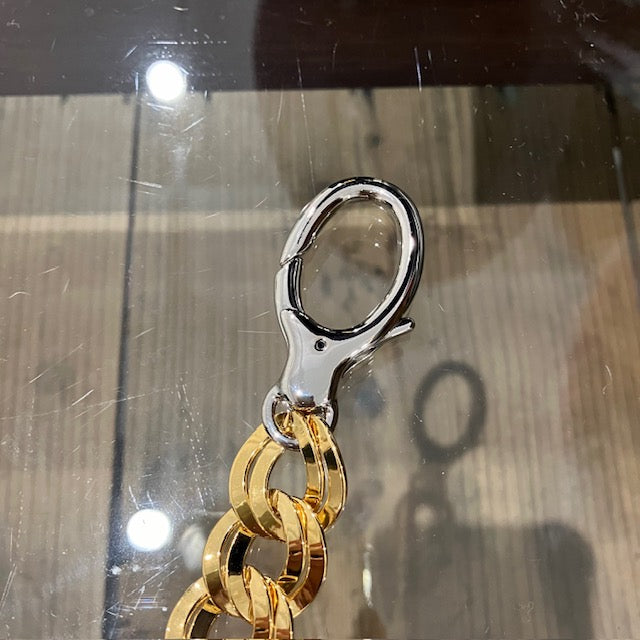 HIDAKA/ DOUBLE CURB PANTS CHAIN