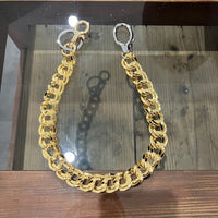 HIDAKA/ DOUBLE CURB PANTS CHAIN