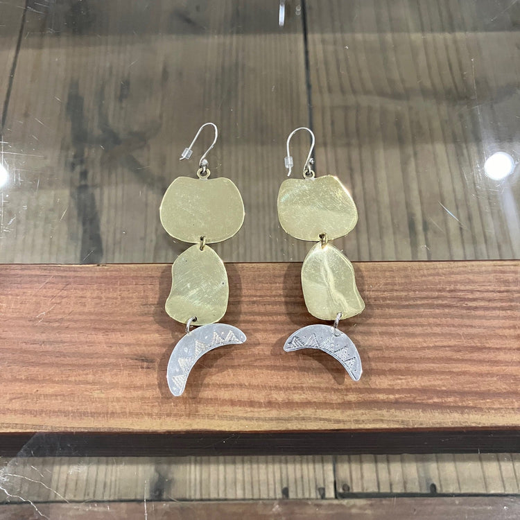 OMBRE CLAIRE /  ビッグ モチーフ ピアス ref1148