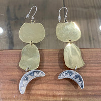 OMBRE CLAIRE /  ビッグ モチーフ ピアス ref1148