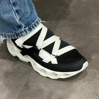 MIZUNO/ WAVE PROPHECY Strap BLACK*WHITE