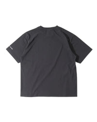 WALLA WALLA SPORT  PRINTABLE TUBE TEE / CHARLES PETERSON  "DRUM CRUSH" USED BLACK