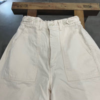 Ordinary fits / JAMES PANTS DENIM WHITE