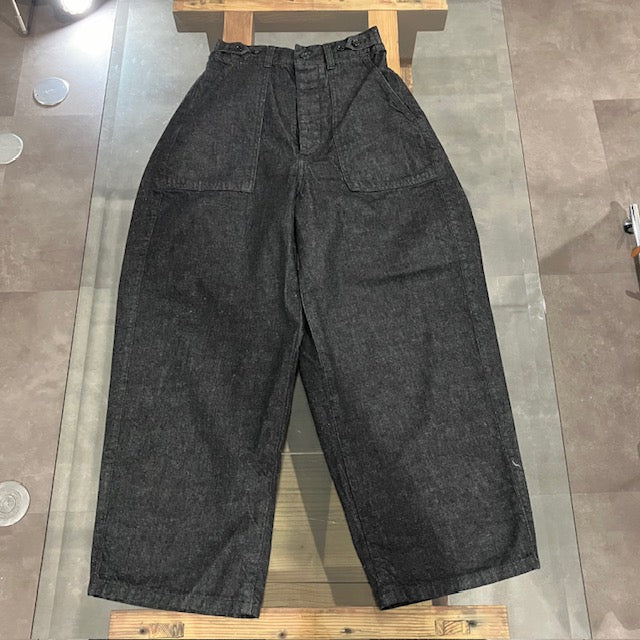 Ordinary fits / JAMES PANTS DENIM WHITE