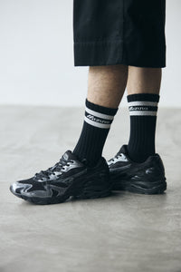MIZUNO  WAVE RIDER 10 BLACK / BLACK SAND / METALLIC GRAY