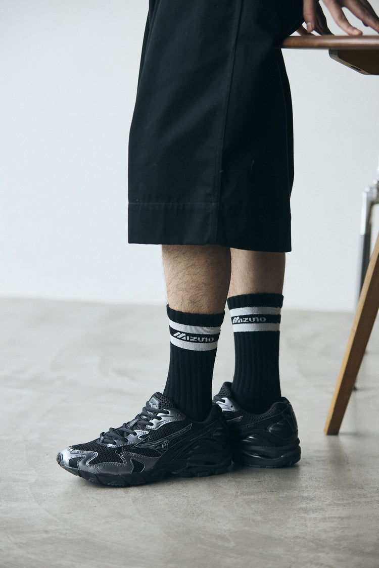 MIZUNO WAVE RIDER 10 BLACK / BLACK SAND / METALLIC GRAY