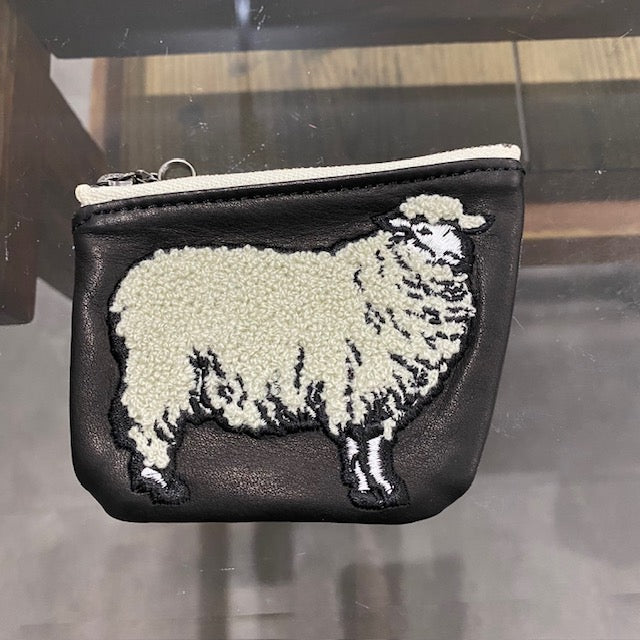 Riprap COIN PURSE "SHEEP" BLACK