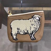 Riprap / COIN PURSE "SHEEP" BROWN