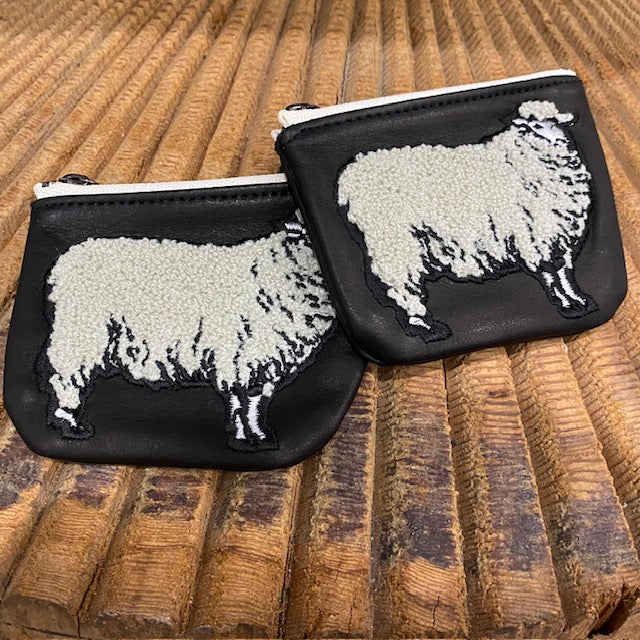 Riprap COIN PURSE "SHEEP" BLACK