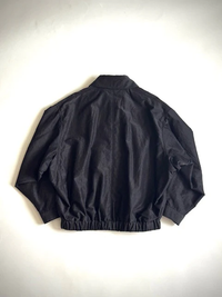 HAVERSACK 872602 (Silk Wool Typewriter Zip Blouson) CHARCOAL