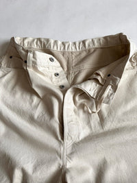 HAVERSACK   862600 (ワイドテーパード ホワイトデニムパンツ)