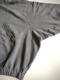 HAVERSACK  812620  ダメージ裏毛フーデットパーカー