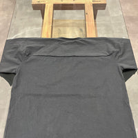 WALLA WALLA SPORT/ 9oz 3/4 FOOTBALL TEE USED BLACK 