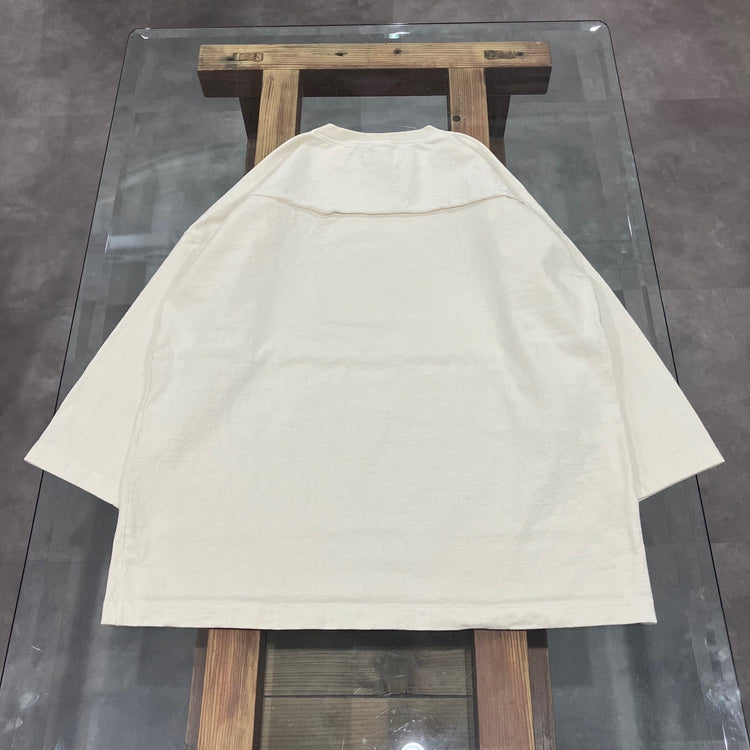 WALLA WALLA SPORT/　9oz 3/4 FOOTBALL TEE IVORY