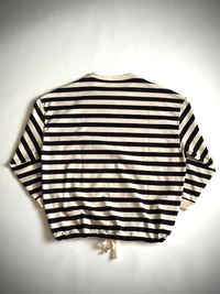 HAVERSACK 812622 (Densely woven jersey striped crew neck long-sleeve T-shirt)