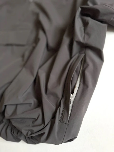 HAVERSACK  872627 (ナイロンストレッチ スタンドカラーブルゾン) CHARCOAL