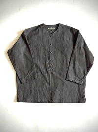 HAVERSACK  822623 (40タイプライター ノーカラーシャツ) CHARCOAL