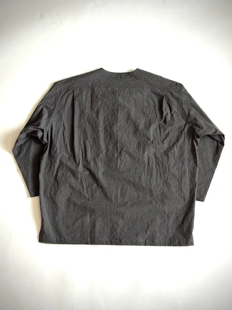 HAVERSACK  822623 (40タイプライター ノーカラーシャツ) CHARCOAL