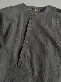 HAVERSACK  822623 (40タイプライター ノーカラーシャツ) CHARCOAL