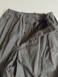 HAVERSACK 862627 (Typewriter Two-Pleat Wide Easy Pants) CHARCOAL