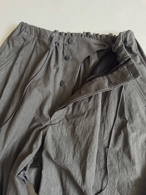 HAVERSACK 862627 (Typewriter Two-Pleat Wide Easy Pants) CHARCOAL