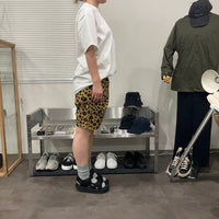 WILD THINGS / PRINT BASE SHORTS プリントベースショーツ LEOPARD