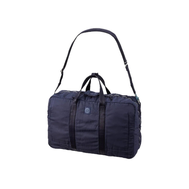 PORTER CLASSIC  SUPER NYLON TRAVEL BAG M BLUE