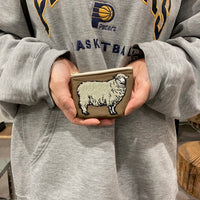 Riprap COIN PURSE "SHEEP" DK BROWN