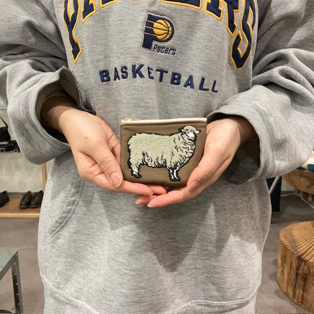 Riprap / COIN PURSE "SHEEP" BROWN