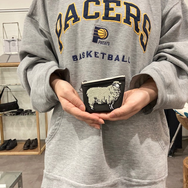 Riprap COIN PURSE "SHEEP" BLACK
