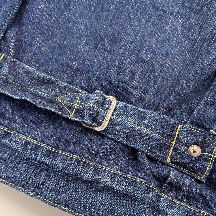REMI RELIEF 12oz SELVEDGE DENIM 1st JKT(BLUE)
