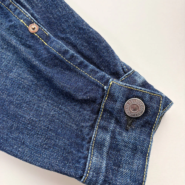 REMI RELIEF 12oz SELVEDGE DENIM 1st JKT(BLUE)