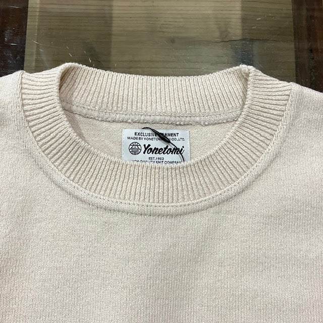 Yonetomi  / WAVE COTTON KNIT P/O 　SOLID