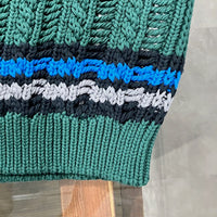 COOHEM  / SUKASHI TILDEN KNIT V/T GREEN