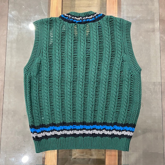 COOHEM  / SUKASHI TILDEN KNIT V/T GREEN